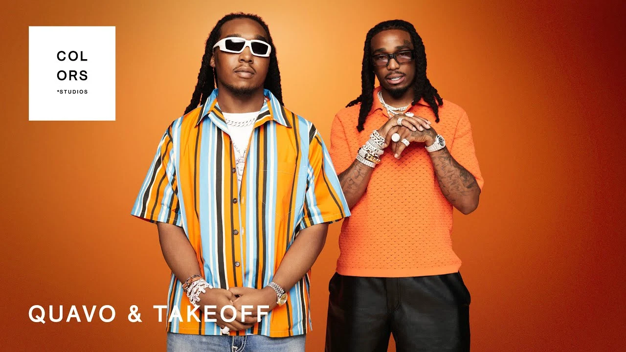 Official video cover for Quavo & Takeoff - HOTEL LOBBY | A COLORS SHOW